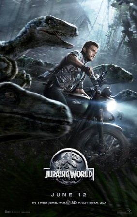 Poster being used to promote Jurassic World. © Universal Pictures